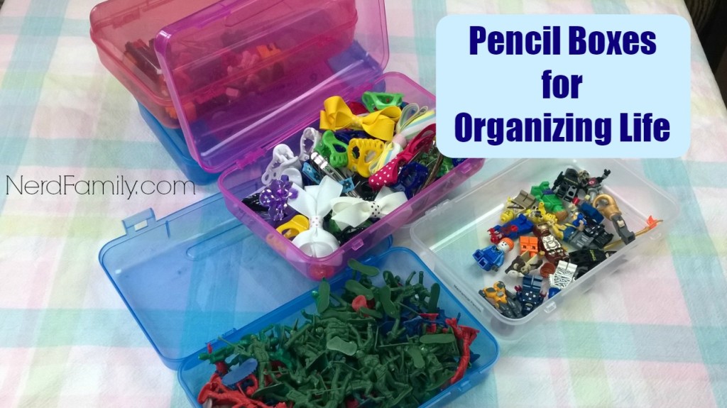 Pencil Boxes for Organizing Life