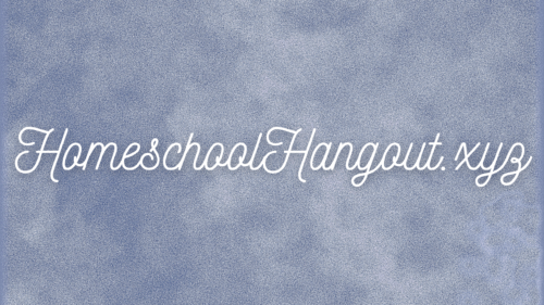 Homeschool Hangout Banner